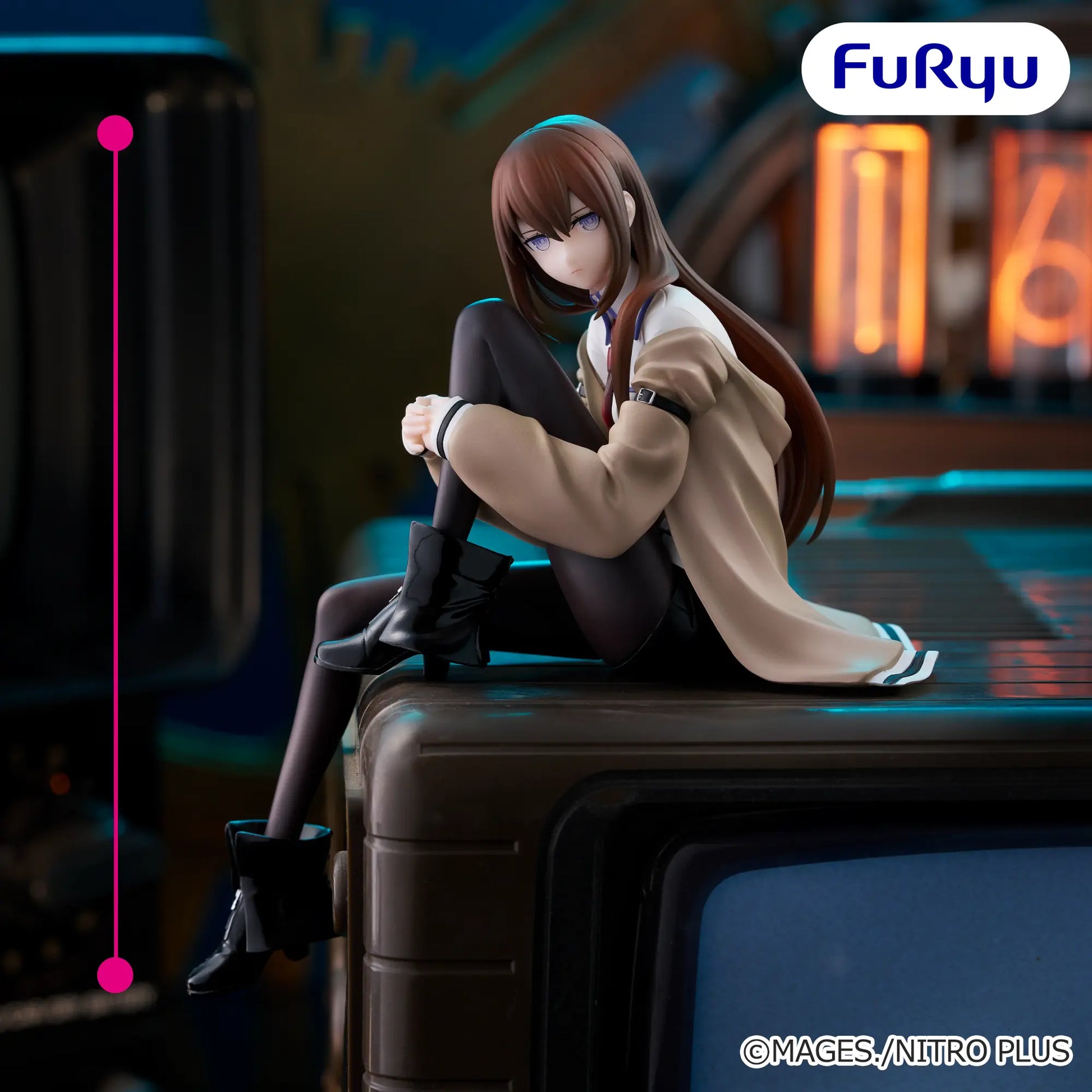 Figurine Steins Gate - Makise Kurisu Noodle Stopper - FuRyu Flo'Kaze