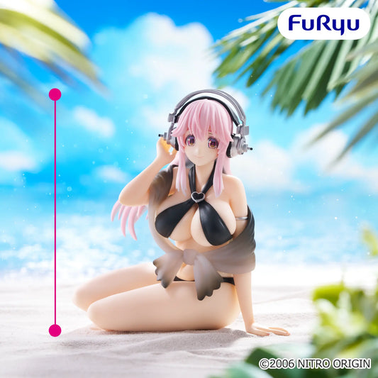 Figurine Super Sonico - Sonico Noodle Stopper Black Bikini Ver. - FuRyu Flo'Kaze