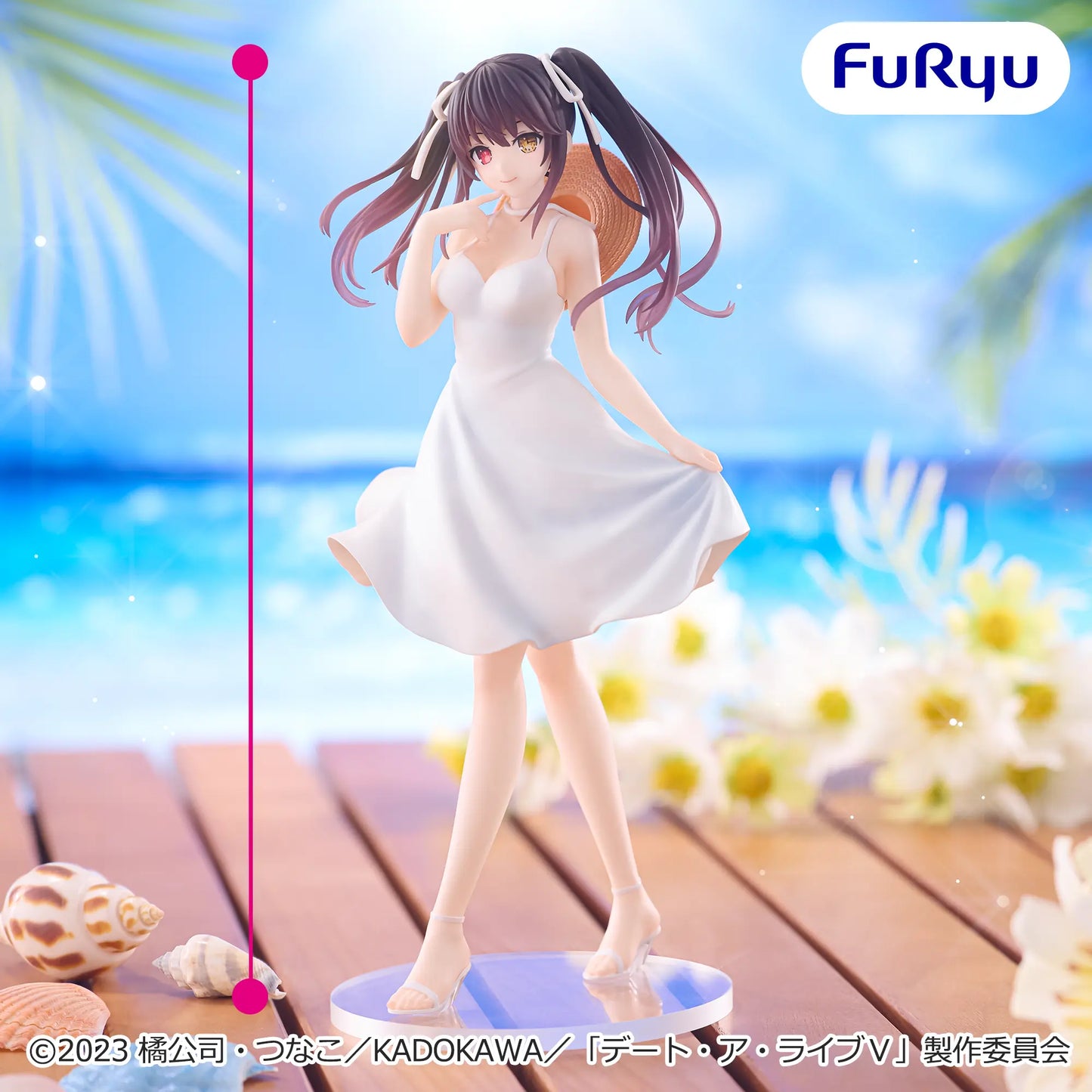 Figurine Date A Live V - Kurumi Tokisaki Summer Dress Figure - FuRyu Flo'Kaze
