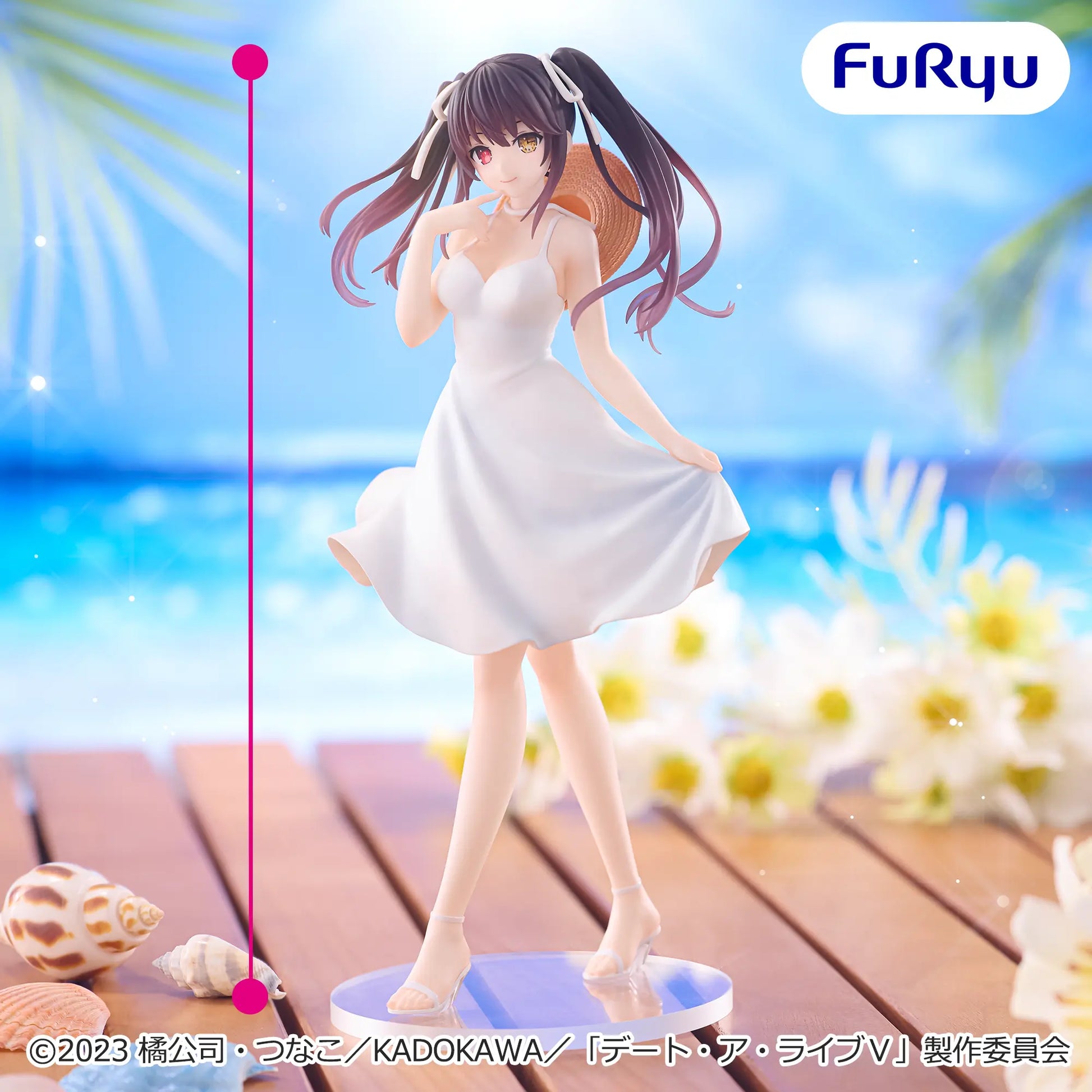 Figurine Date A Live V - Kurumi Tokisaki Summer Dress Figure - FuRyu Flo'Kaze