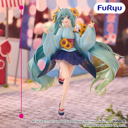 Figurine Vocaloid - Hatsune Miku X Rascal Summer Festival - FuRyu Flo'Kaze