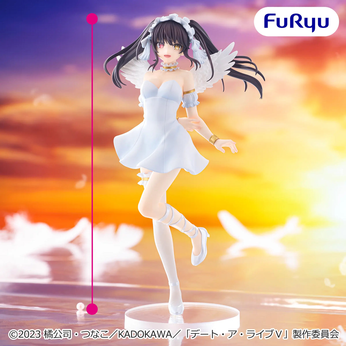 Figurine Date A Live V - Kurumi Tokisaki Bicute Pure - FuRyu Flo'Kaze