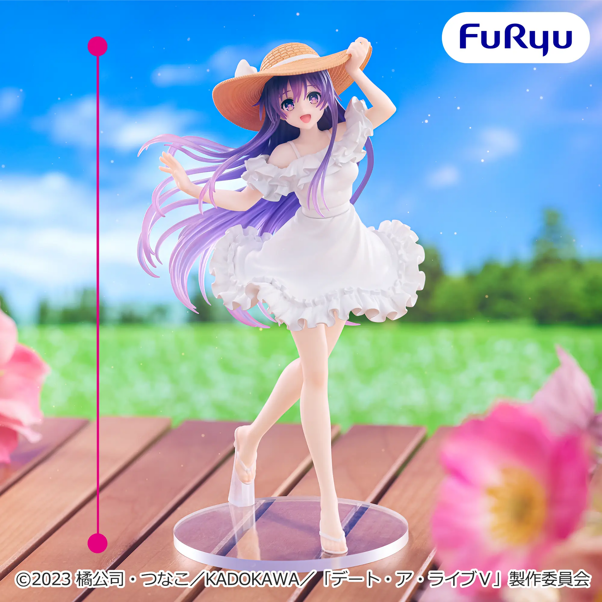 Figurine Date A Live V - Yatogami Tohka Summer Dress Figure - FuRyu Flo'Kaze