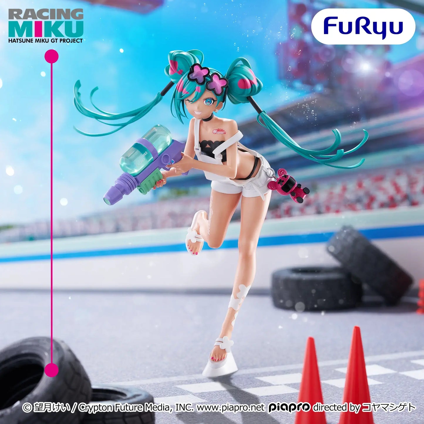 Figurine Vocaloid - Hatsune Miku Muchute Racing 2025 Sepang Ver. - FuRyu Flo'Kaze