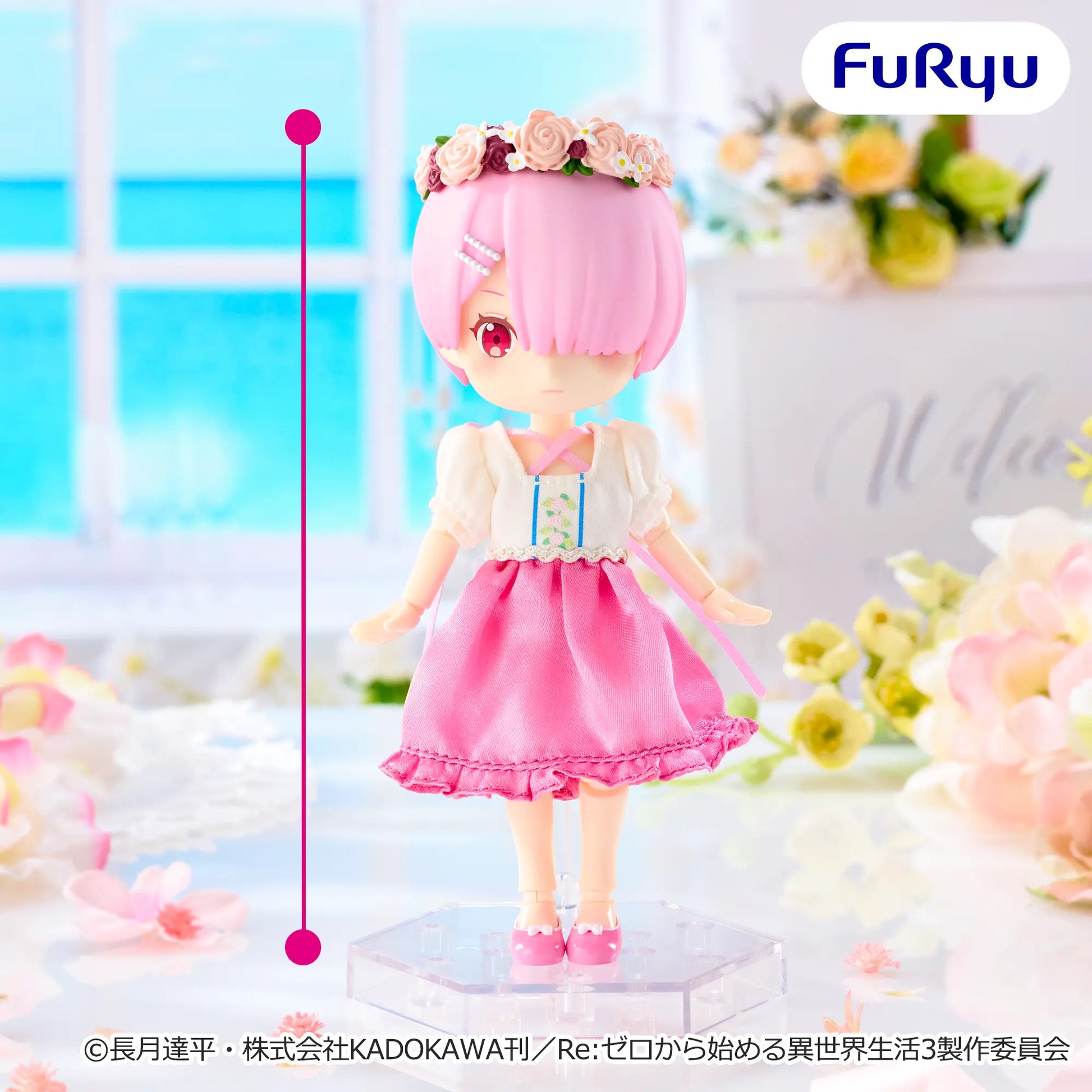 Figurine Re:Zero - Ram Melodoll Bridesmaid - FuRyu Flo'Kaze