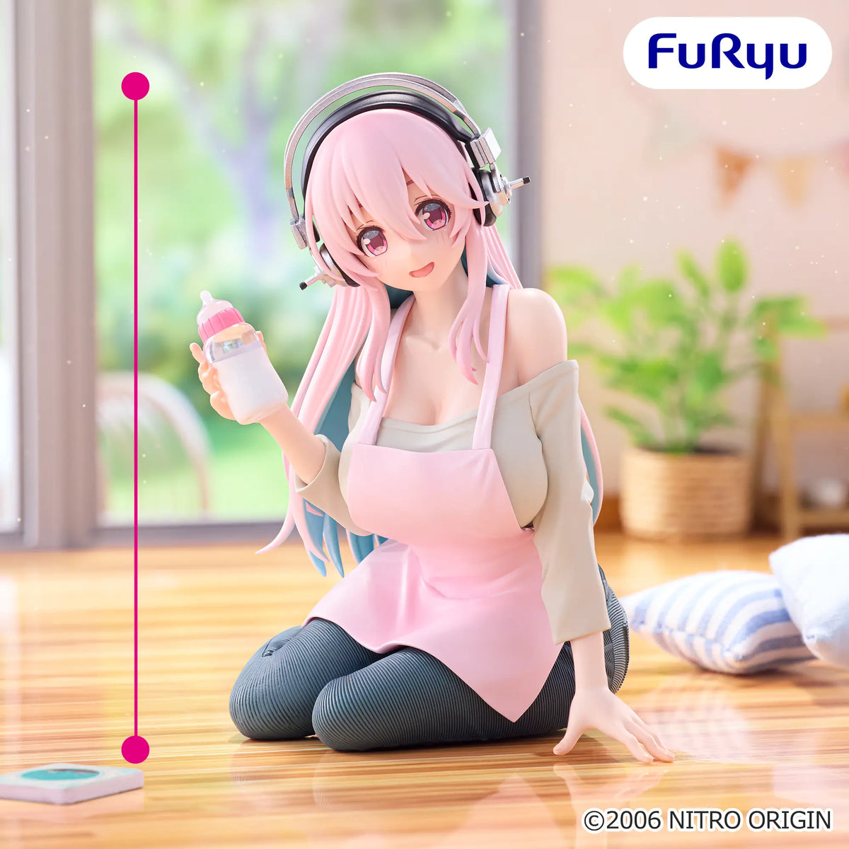Figurine Super Sonico - Sonico Noodle Stopper Motherly Comfort - FuRyu Flo'Kaze
