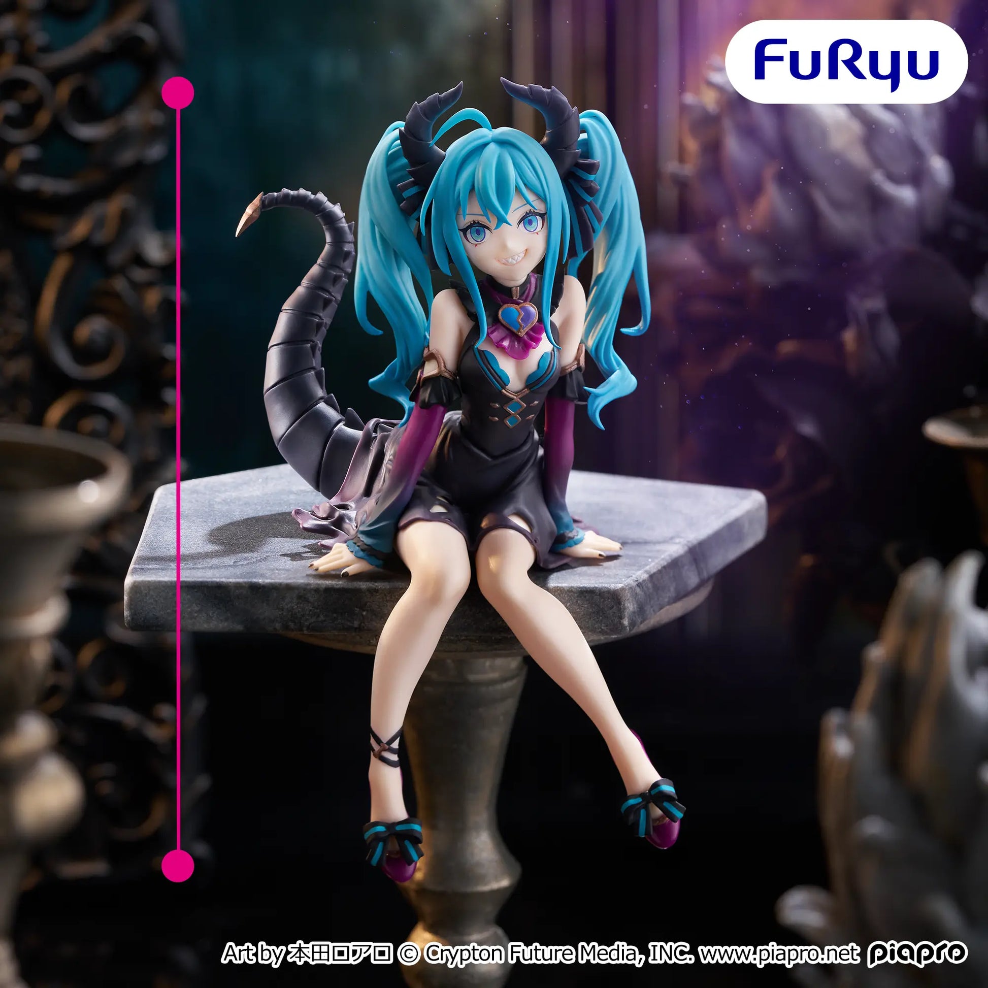 Figurine Vocaloid - Hatsune Miku Noodle Stopper Villain Ver. - FuRyu Flo'Kaze