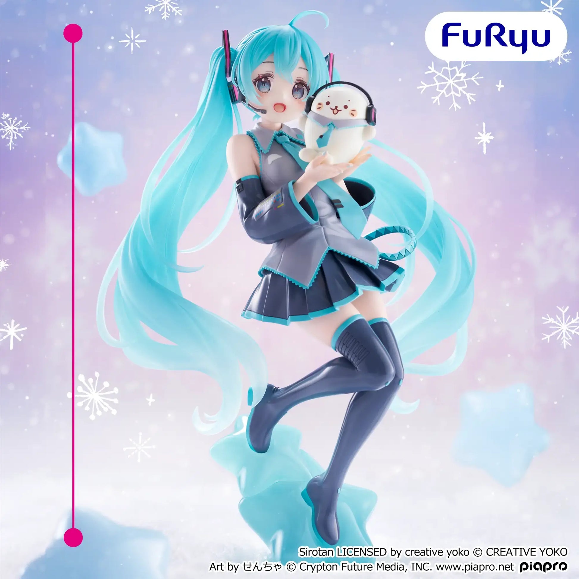 Figurine Vocaloid - Hatsune Miku x Shirotan Exceed Creative - FuRyu Flo'Kaze