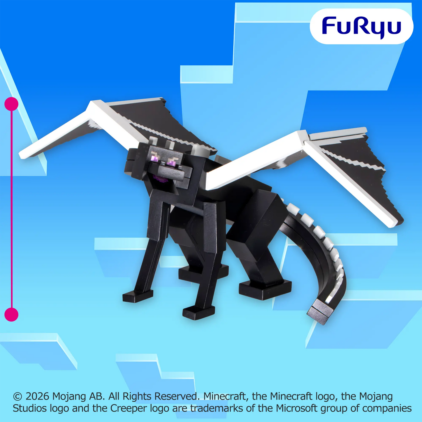Figurine Minecraft - Ender Dragon Noodle Stopper - FuRyu Flo'Kaze