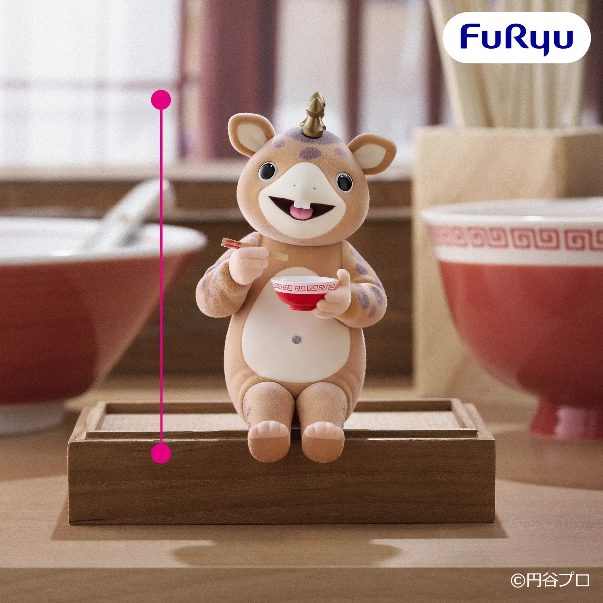 Figurine Kaiju Booska - Kaiju Booska Noodle Stopper - FuRyu Flo'Kaze