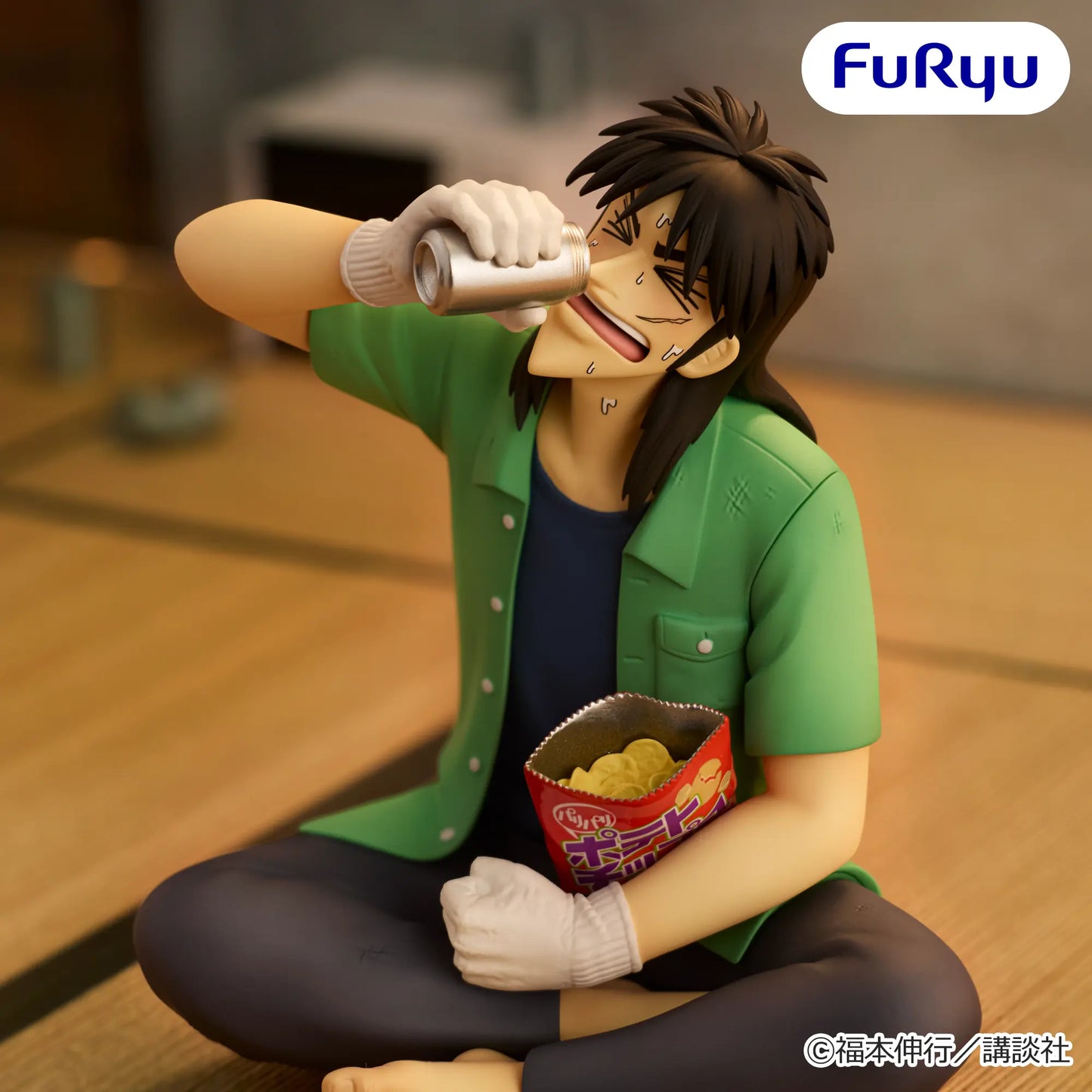 Figurine Kaiji - Kaiji Noodle Stopper - FuRyu Flo'Kaze