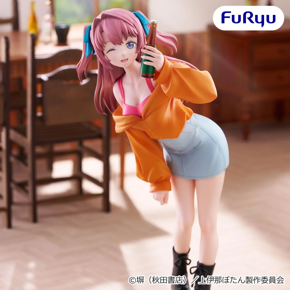Figurine Botan Kamiina Fully Blossoms When Drunk - Kamiina Botan Muchute - FuRyu Flo'Kaze