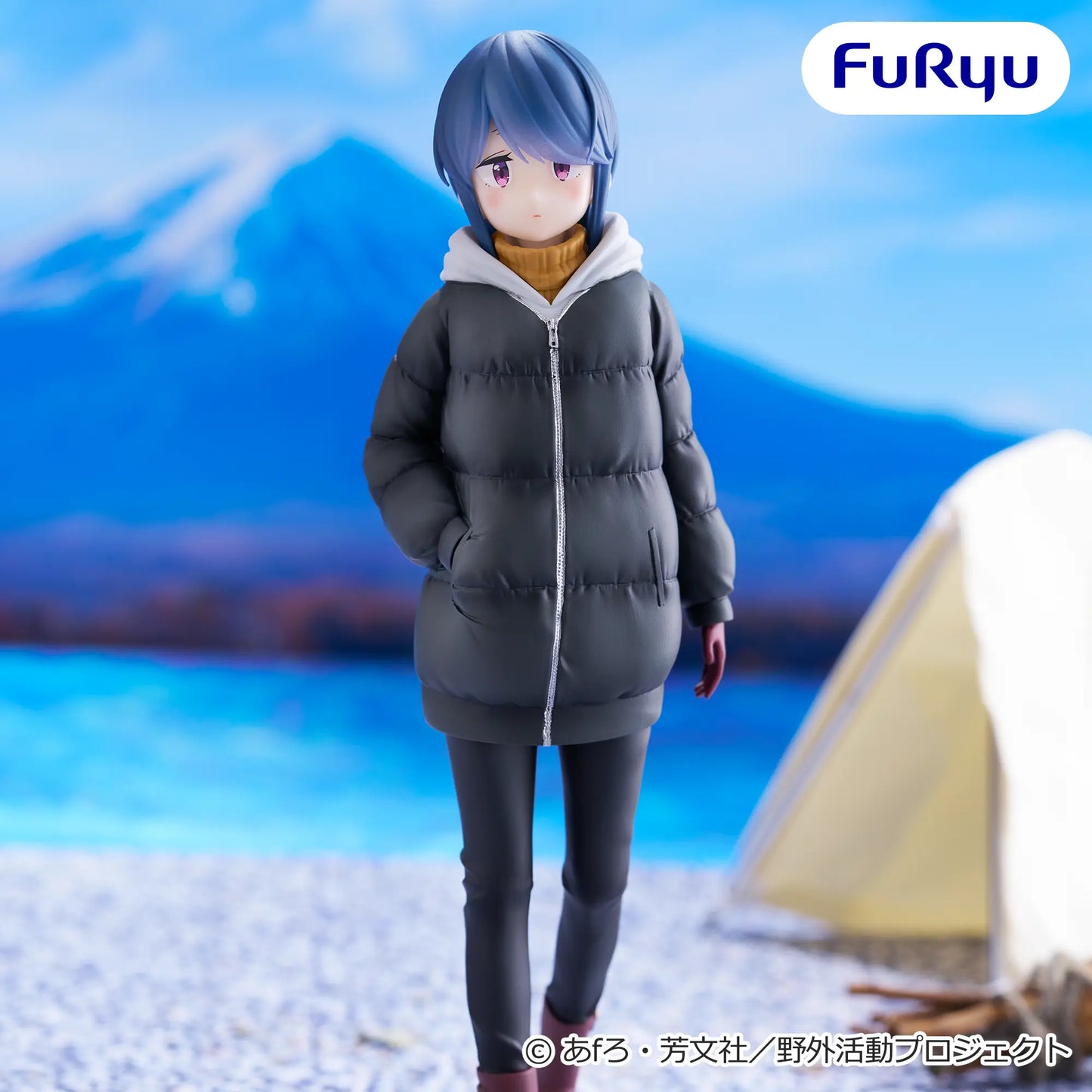 Figurine Laid-Back Camp - Shima Rin Trio-Try-It - FuRyu Flo'Kaze