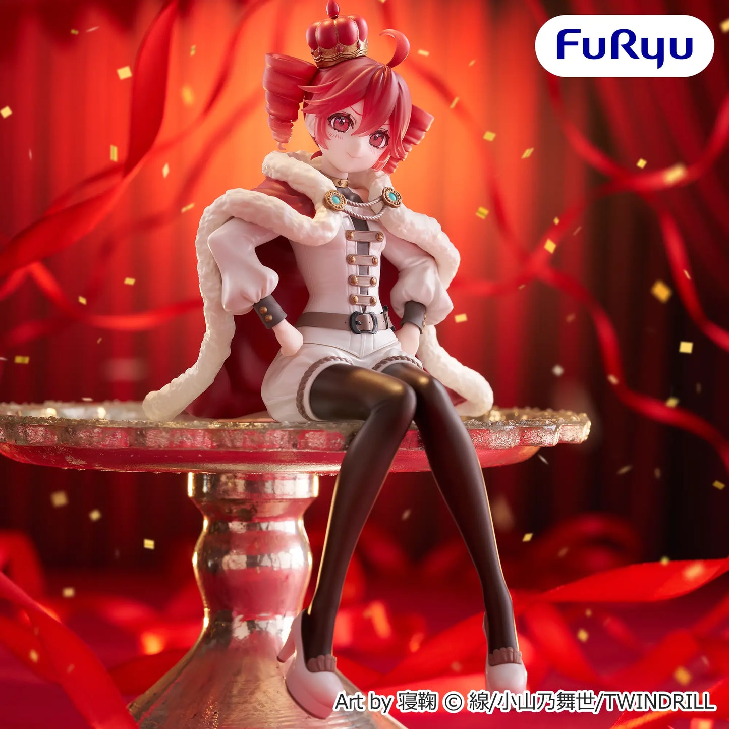 Figurine Vocaloid - Teto Kasane Noodle Stopper King Ver. - FuRyu Flo'Kaze