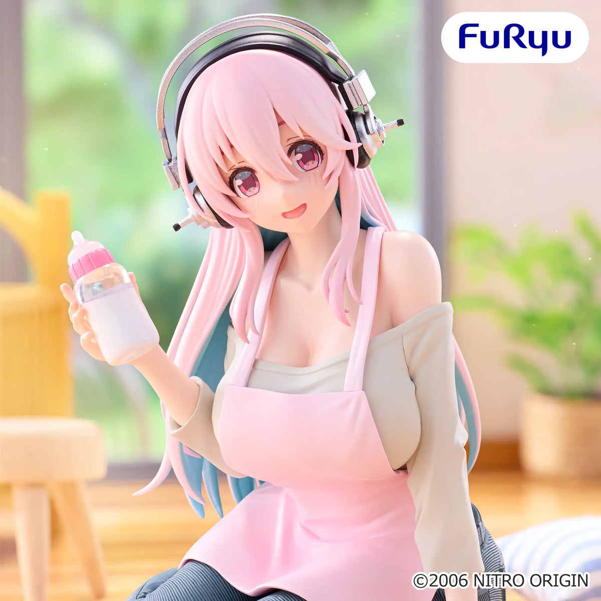 Figurine Super Sonico - Sonico Noodle Stopper Motherly Comfort - FuRyu Flo'Kaze