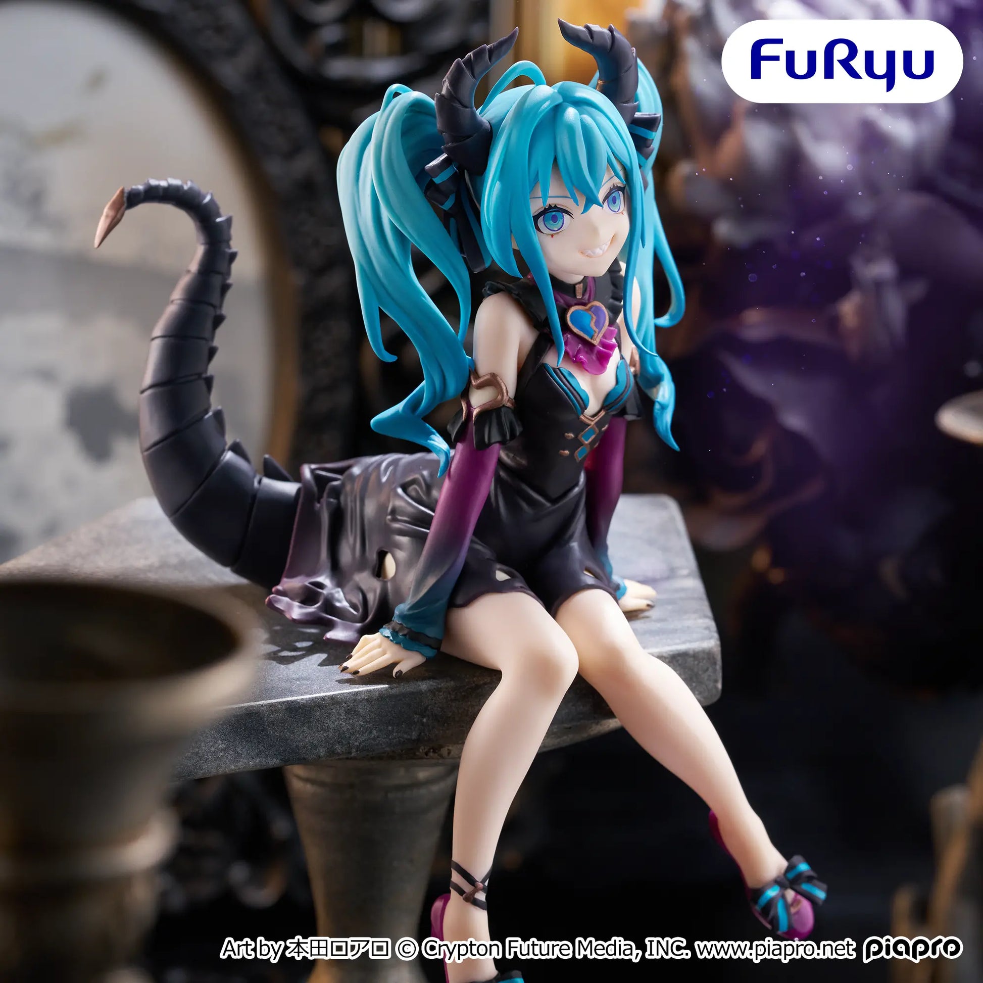 Figurine Vocaloid - Hatsune Miku Noodle Stopper Villain Ver. - FuRyu Flo'Kaze