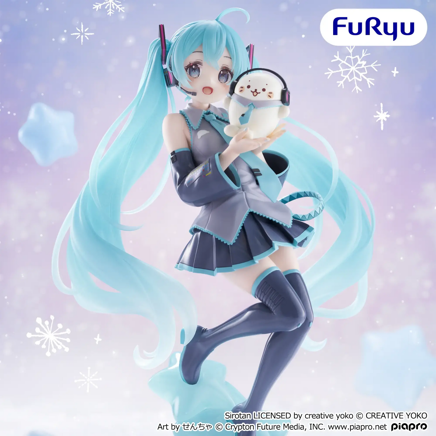 Figurine Vocaloid - Hatsune Miku x Shirotan Exceed Creative - FuRyu Flo'Kaze
