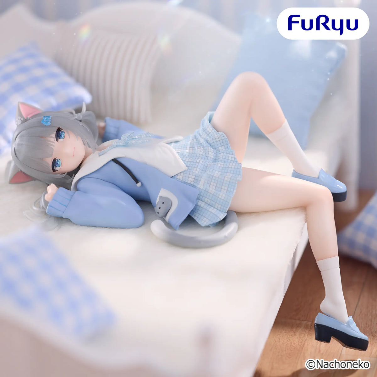 Figurine Nachoneko - Nachoneko Noodle Stopper - FuRyu Flo'Kaze