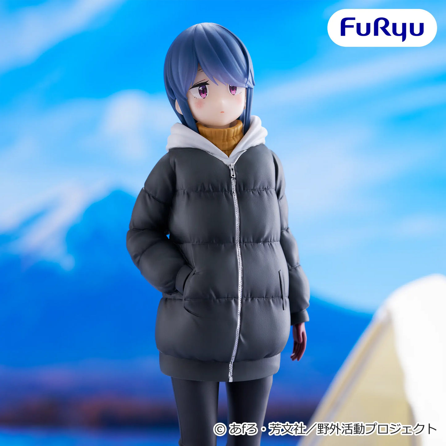 Figurine Laid-Back Camp - Shima Rin Trio-Try-It - FuRyu Flo'Kaze