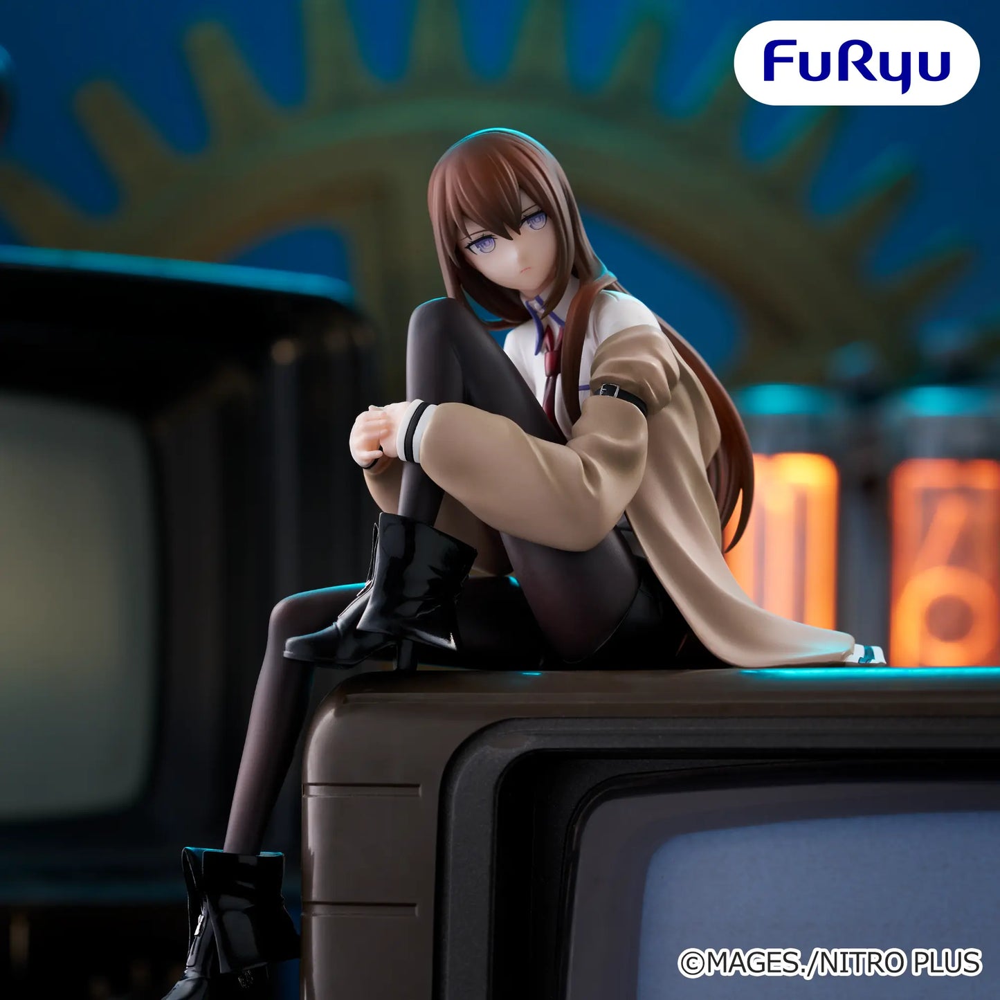 Figurine Steins Gate - Makise Kurisu Noodle Stopper - FuRyu Flo'Kaze