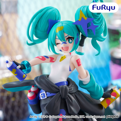 Figurine Vocaloid - Hatsune Miku Paint Girl Another Color Ver. - FuRyu Flo'Kaze