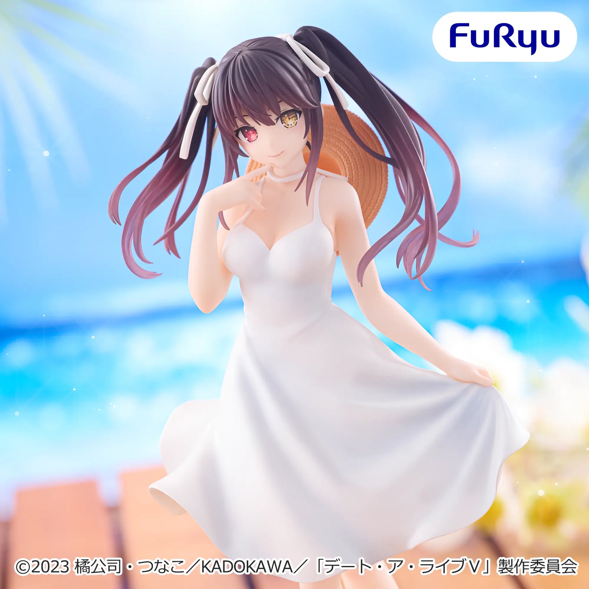 Figurine Date A Live V - Kurumi Tokisaki Summer Dress Figure - FuRyu Flo'Kaze