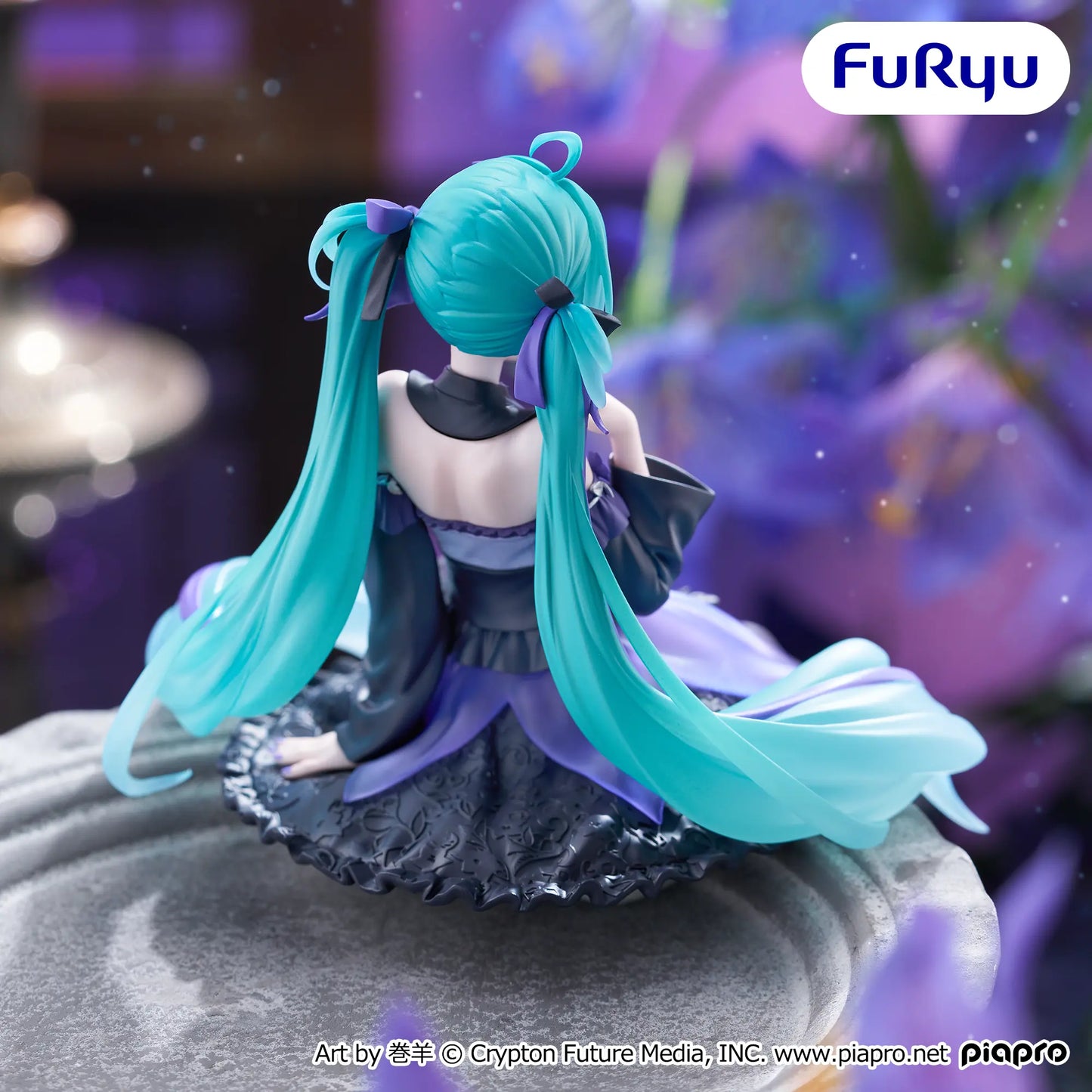 Figurine Vocaloid - Hatsune Miku Noodle Stopper Flower Fairy Bellflower - FuRyu Flo'Kaze