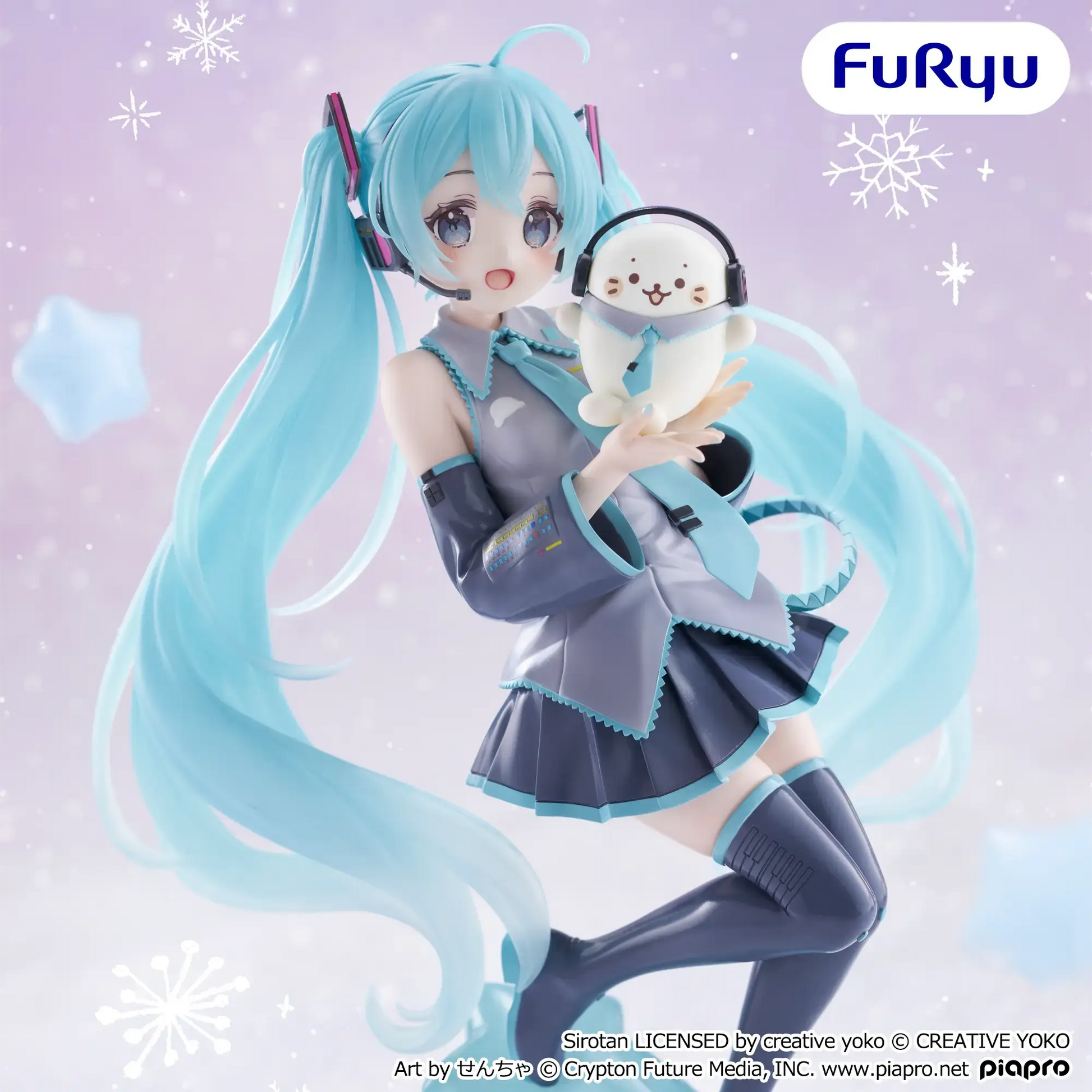 Figurine Vocaloid - Hatsune Miku x Shirotan Exceed Creative - FuRyu Flo'Kaze