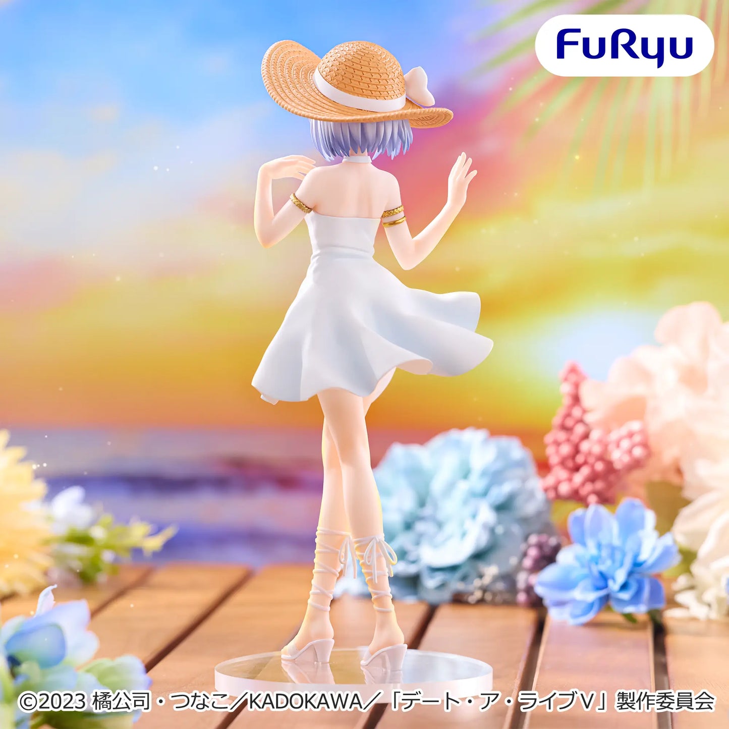 Figurine Date A Live V - Origami Tobiichi Summer Dress - FuRyu Flo'Kaze