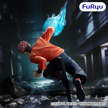 Figurine Jujutsu Kaisen - Itadori Yuji Trio-Try-It - FuRyu Flo'Kaze