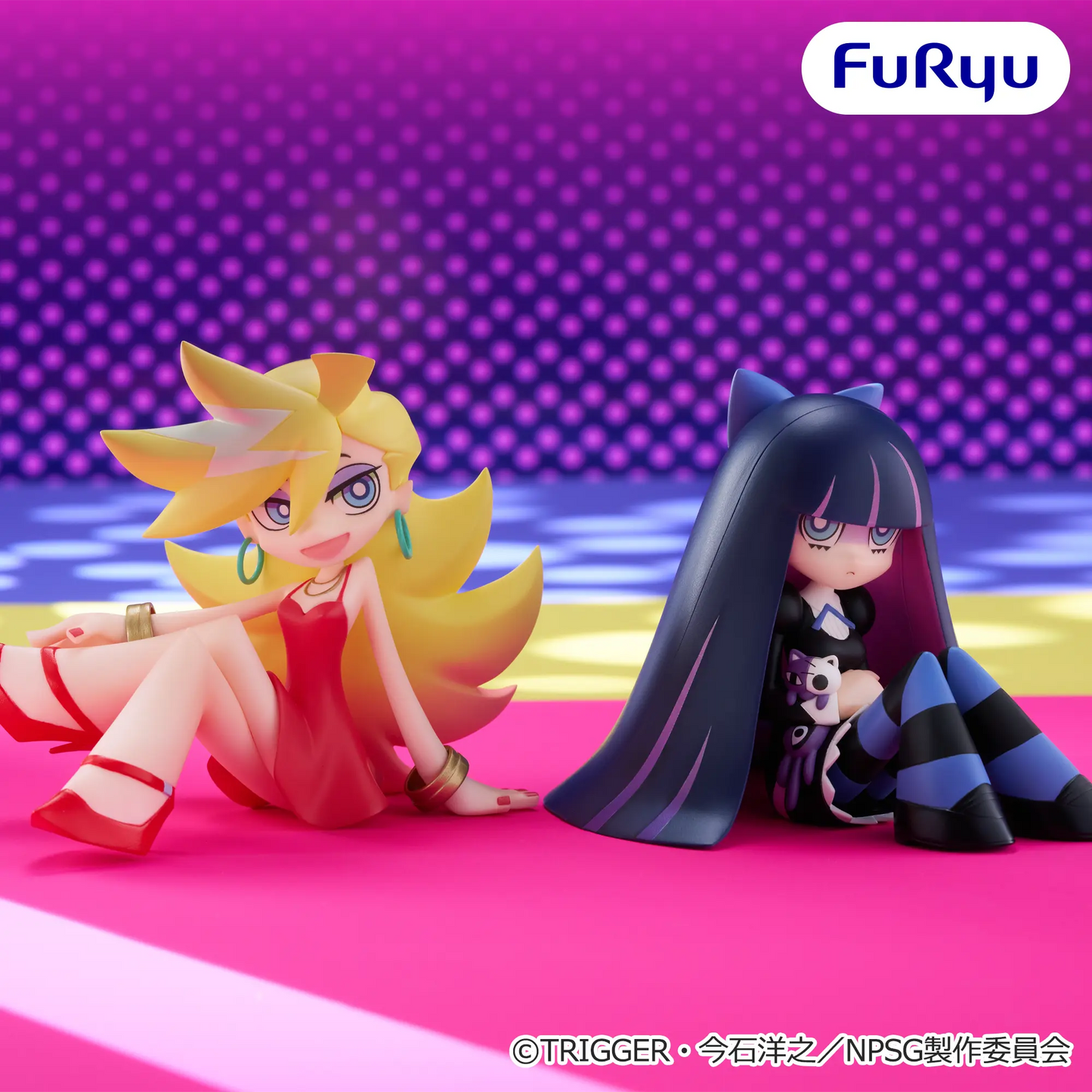 Figurine Panty & Stocking With Garterbelt - Panty Noodle Stopper - FuRyu Flo'Kaze