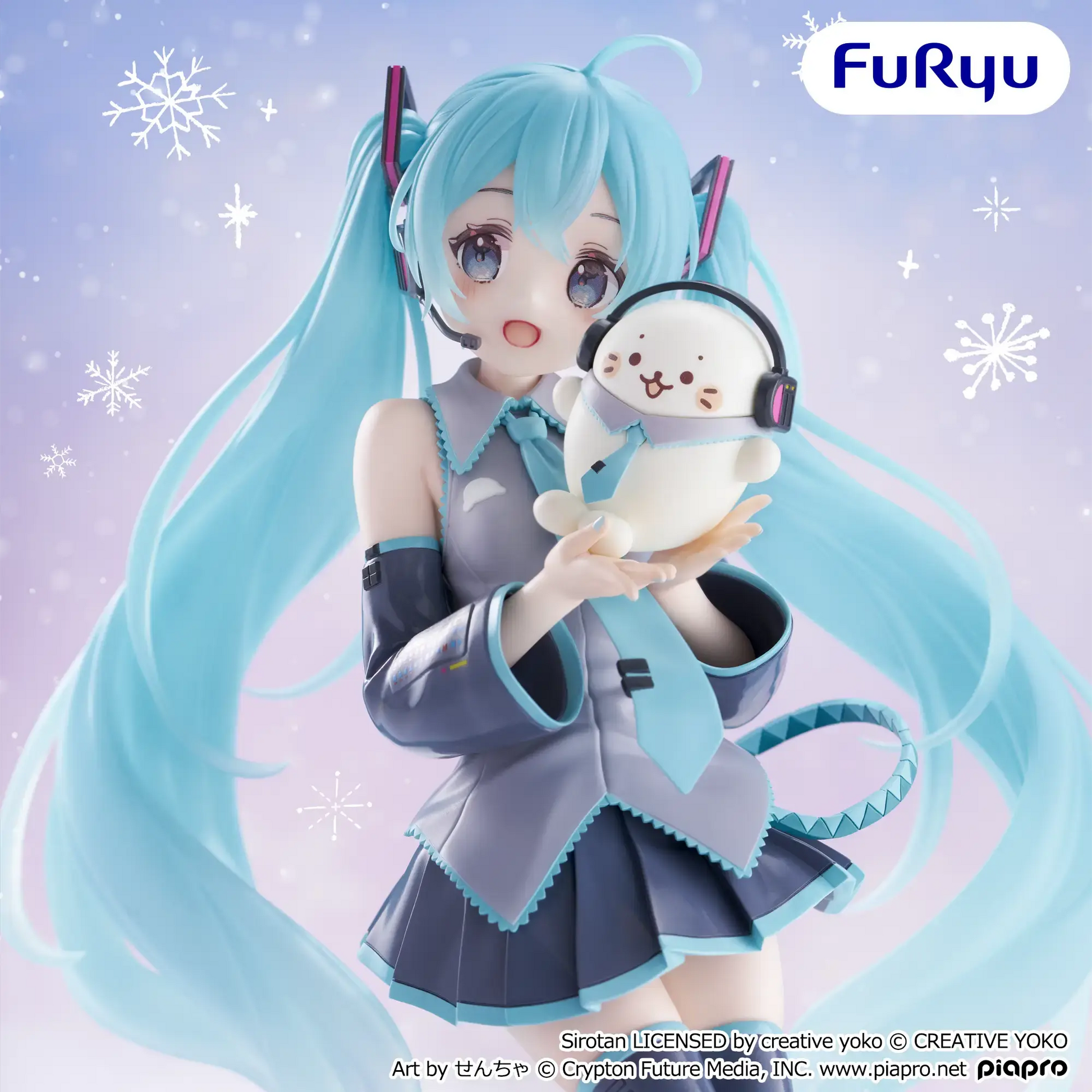 Figurine Vocaloid - Hatsune Miku x Shirotan Exceed Creative - FuRyu Flo'Kaze