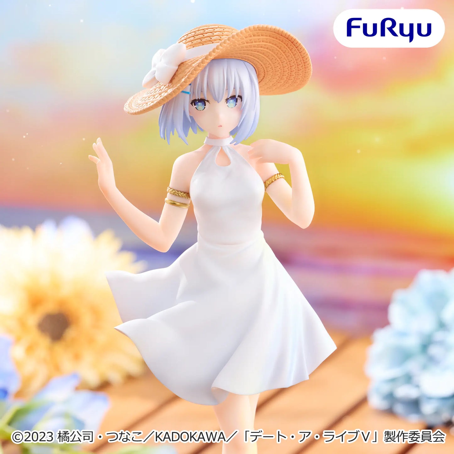 Figurine Date A Live V - Origami Tobiichi Summer Dress - FuRyu Flo'Kaze