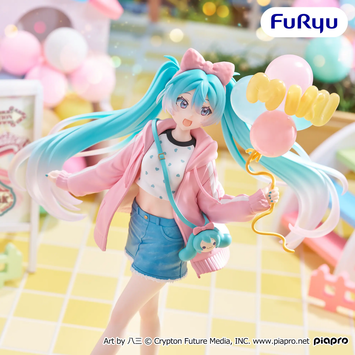 Figurine Vocaloid - Hatsune Miku Muchute Park Date - FuRyu Flo'Kaze