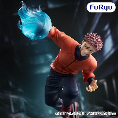 Figurine Jujutsu Kaisen - Itadori Yuji Trio-Try-It - FuRyu Flo'Kaze
