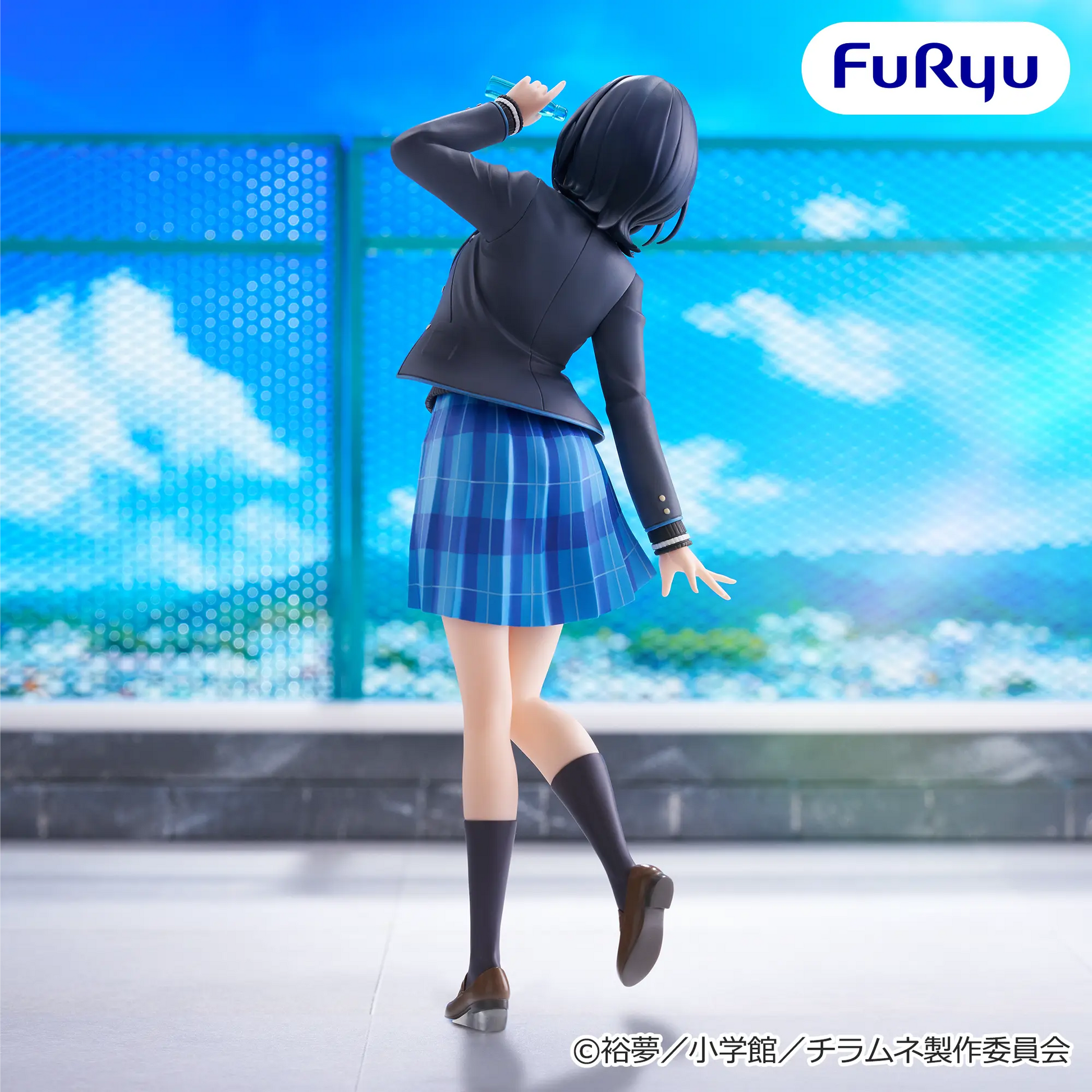 Figurine Chitose-Kun Is In A Ramune Bottle - Nanase Yuzuki Trio-Try-It - FuRyu Flo'Kaze