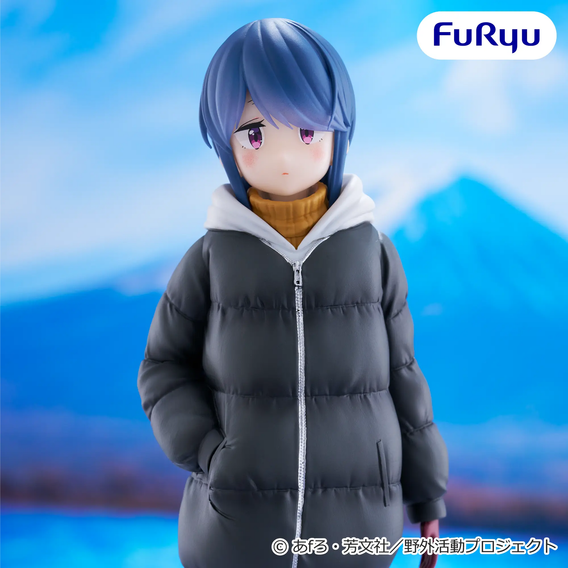 Figurine Laid-Back Camp - Shima Rin Trio-Try-It - FuRyu Flo'Kaze