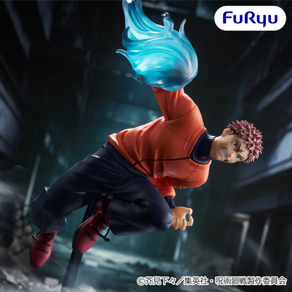 Figurine Jujutsu Kaisen - Itadori Yuji Trio-Try-It - FuRyu Flo'Kaze