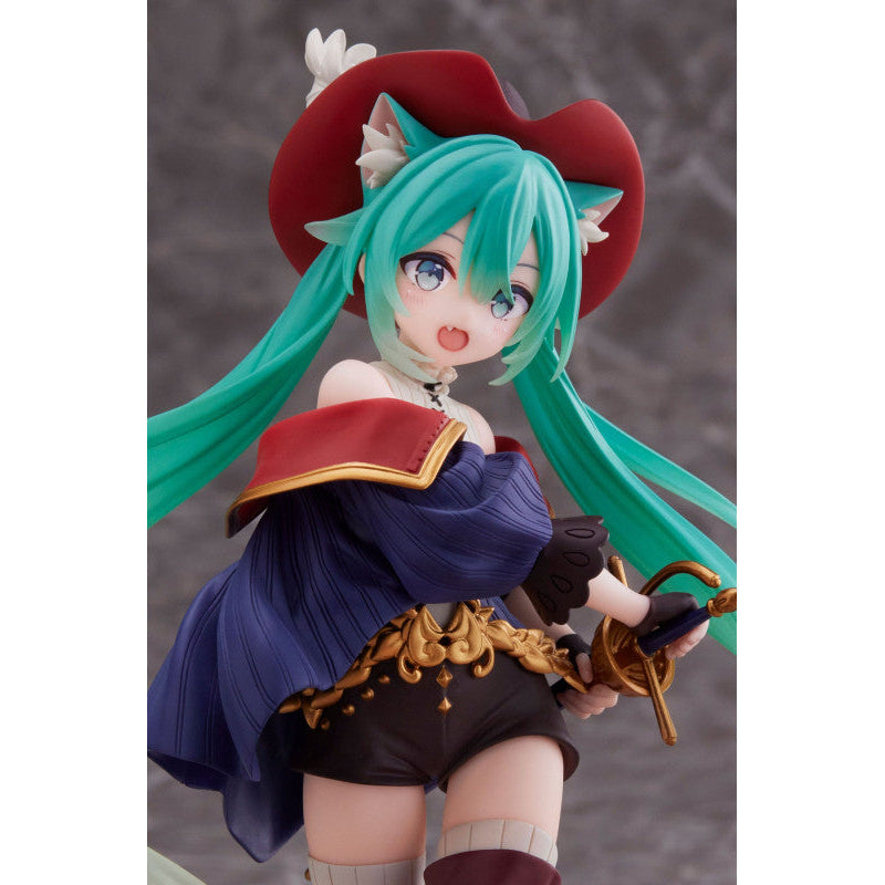Figurine Vocaloid - Hatsune Miku Wonderland Puss In Boots - Taito Flo'Kaze