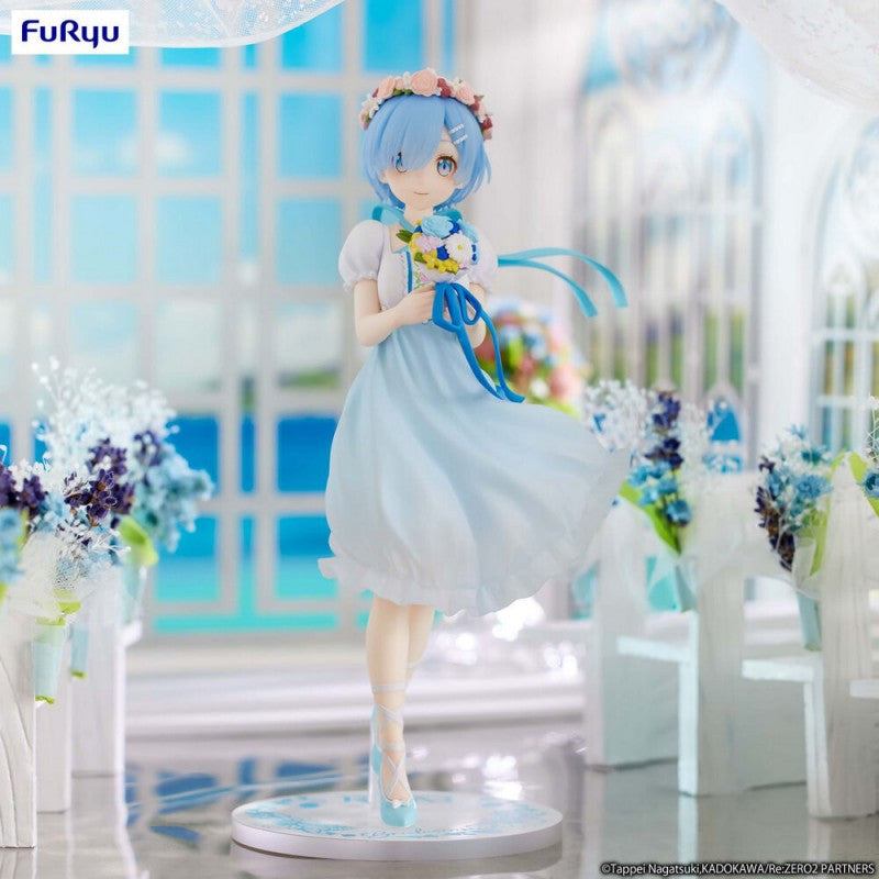 Figurine Re:Zero - Rem Trio-Try-It Bridesmaid Ver. - FuRyu Flo'Kaze