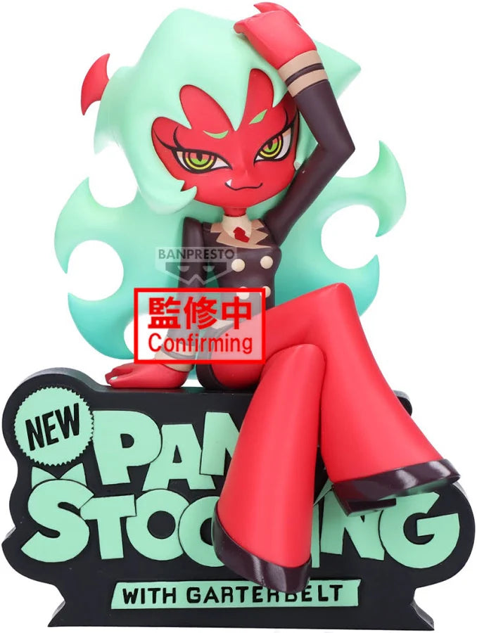 Figurine Panty & Stocking With Garterbelt - Scanty Monitor Top Figure - Banpresto Flo'Kaze