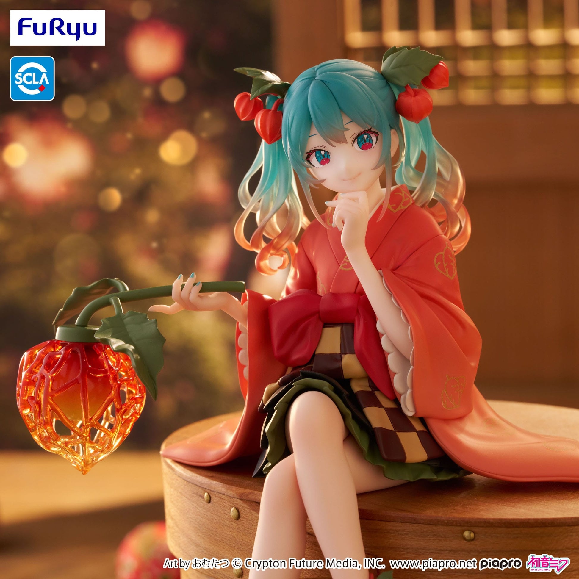 Figurine Vocaloid - Hatsune Miku Fairy Flower Winter Cherry Ver. - FuRyu Flo'Kaze