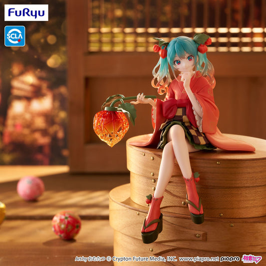 Figurine Vocaloid - Hatsune Miku Fairy Flower Winter Cherry Ver. - FuRyu Flo'Kaze