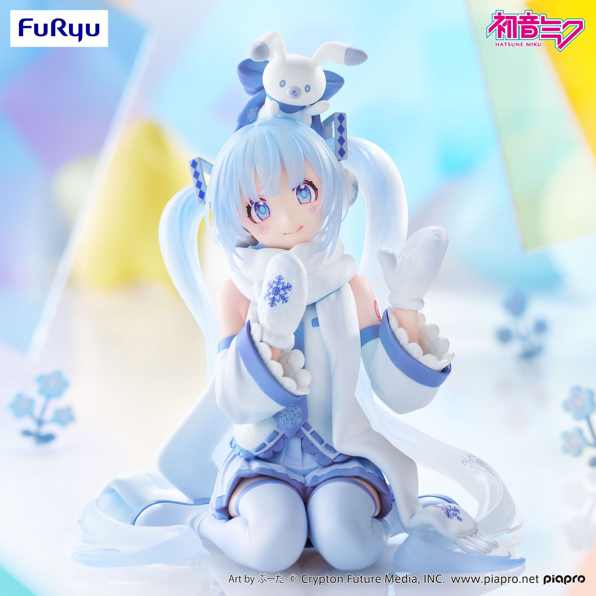 Figurine Vocaloid - Hatsune Miku Noodle Stopper Snow Miku Sky Town 10th Ver. - FuRyu Flo'Kaze