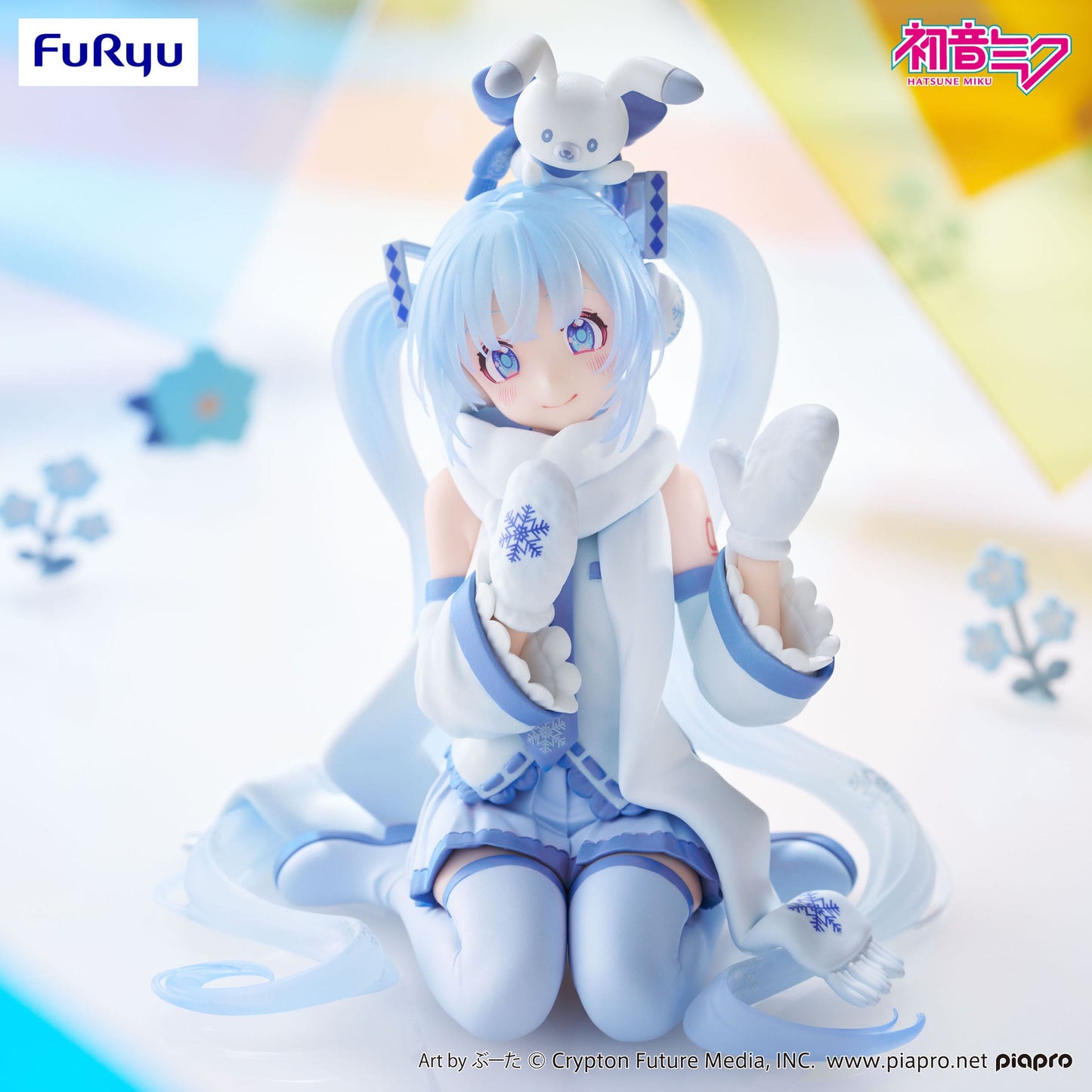 Figurine Vocaloid - Hatsune Miku Noodle Stopper Snow Miku Sky Town 10th Ver. - FuRyu Flo'Kaze
