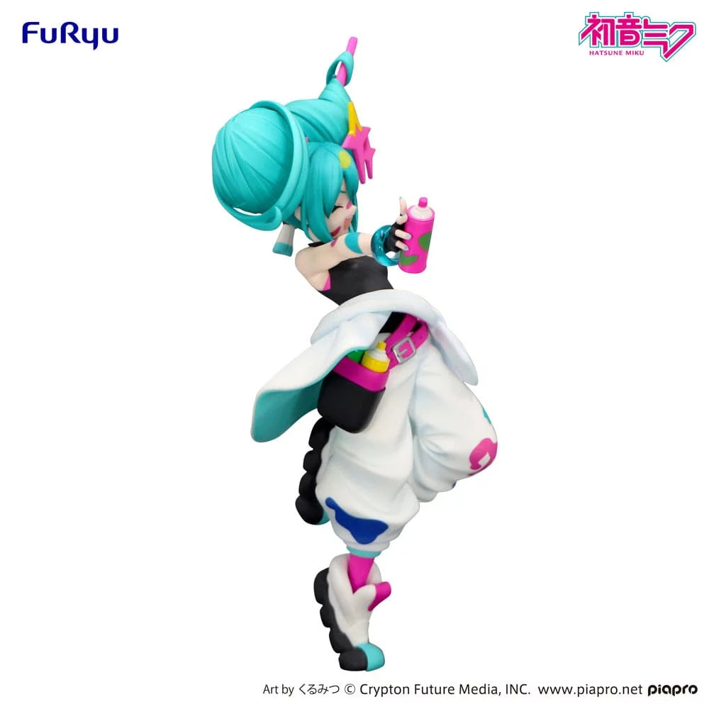 Figurine Vocaloid - Hatsune Miku Trio-Try-It Paint Girl Ver. - FuRyu Flo'Kaze